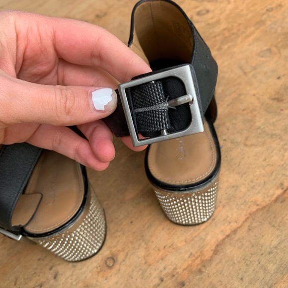 Calvin Klein Buckle Booties - Picture 2 of 5